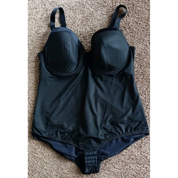 Ulla Popken Shapewear Size 42C Black Womens Plus Size Bodyform Underwire - Picture 6 of 6